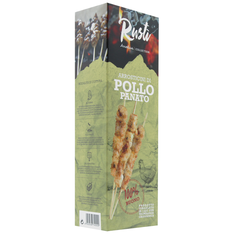 Pollo panato 25gr - 12st.